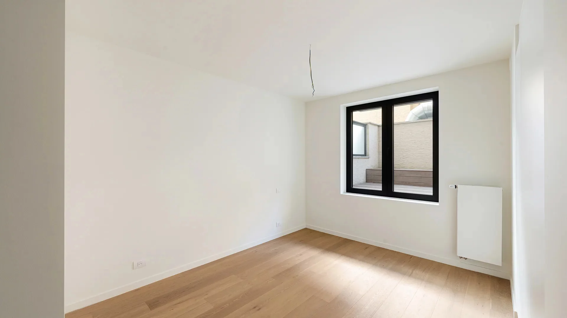 Nieuwbouw appartement met grote terrassen.