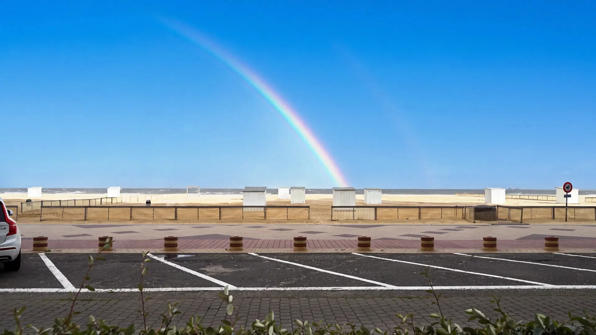 Nieuwbouw appartement met grote terrassen.