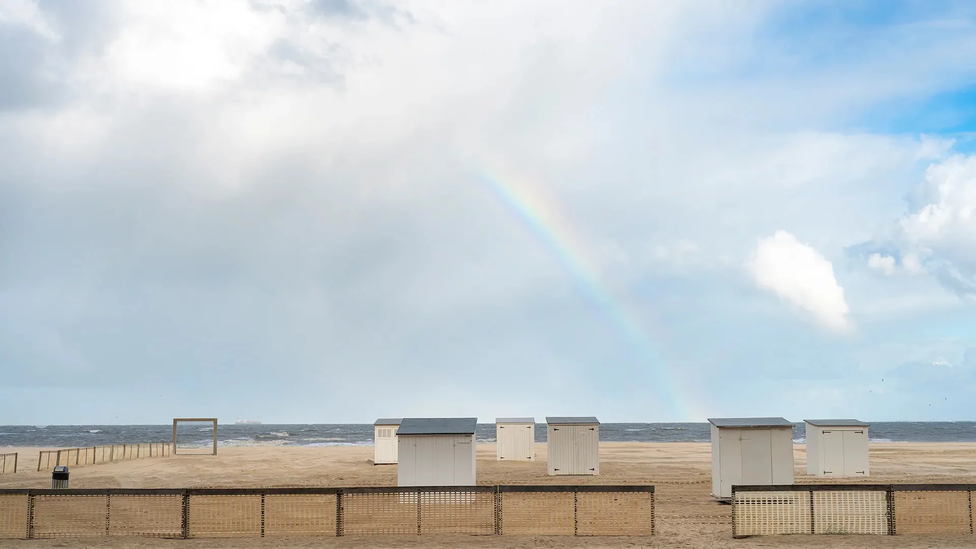 Nieuwbouw appartement met grote terrassen.