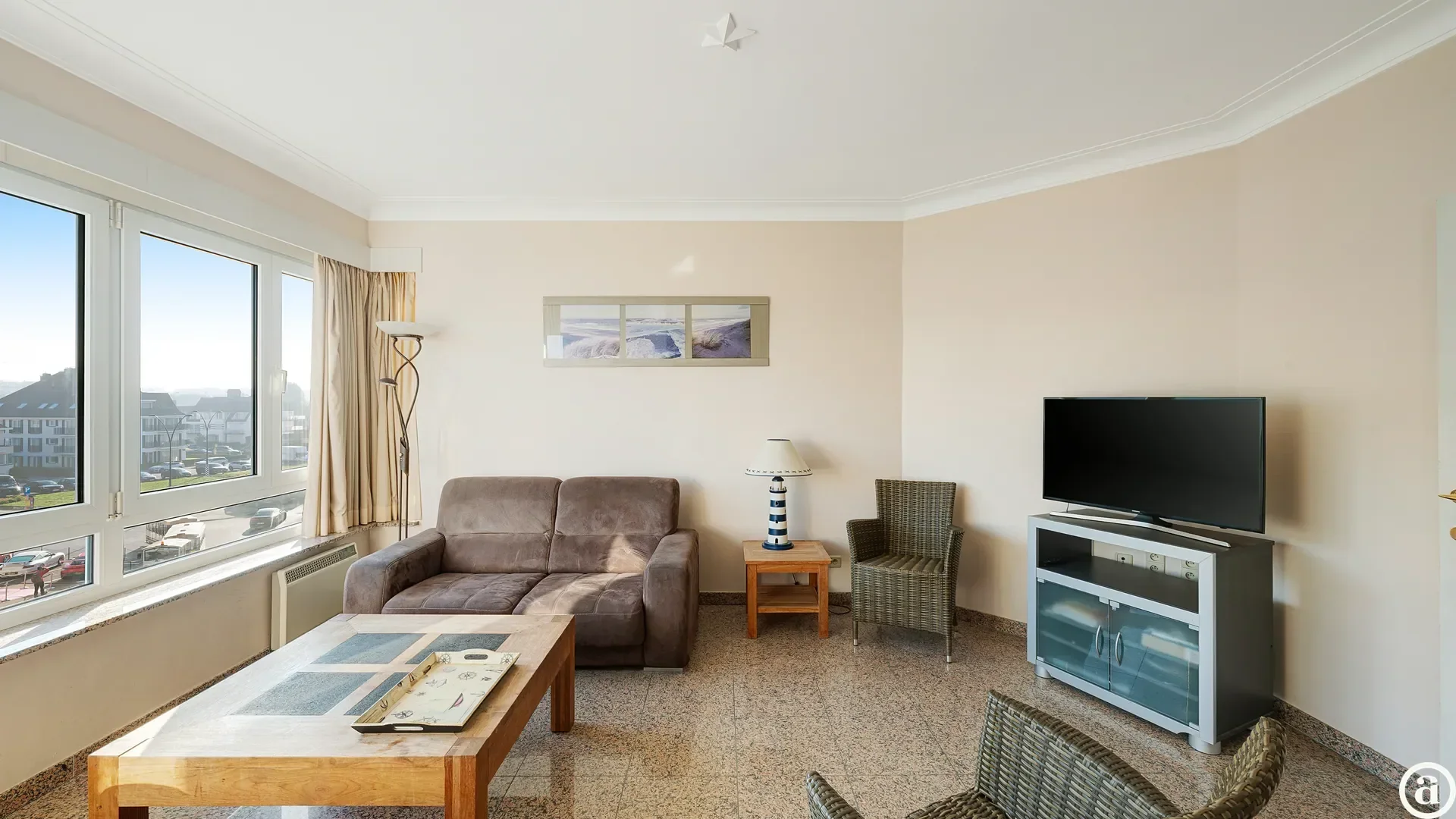 Ruim en breed appartement met zeezicht [Canada Square].