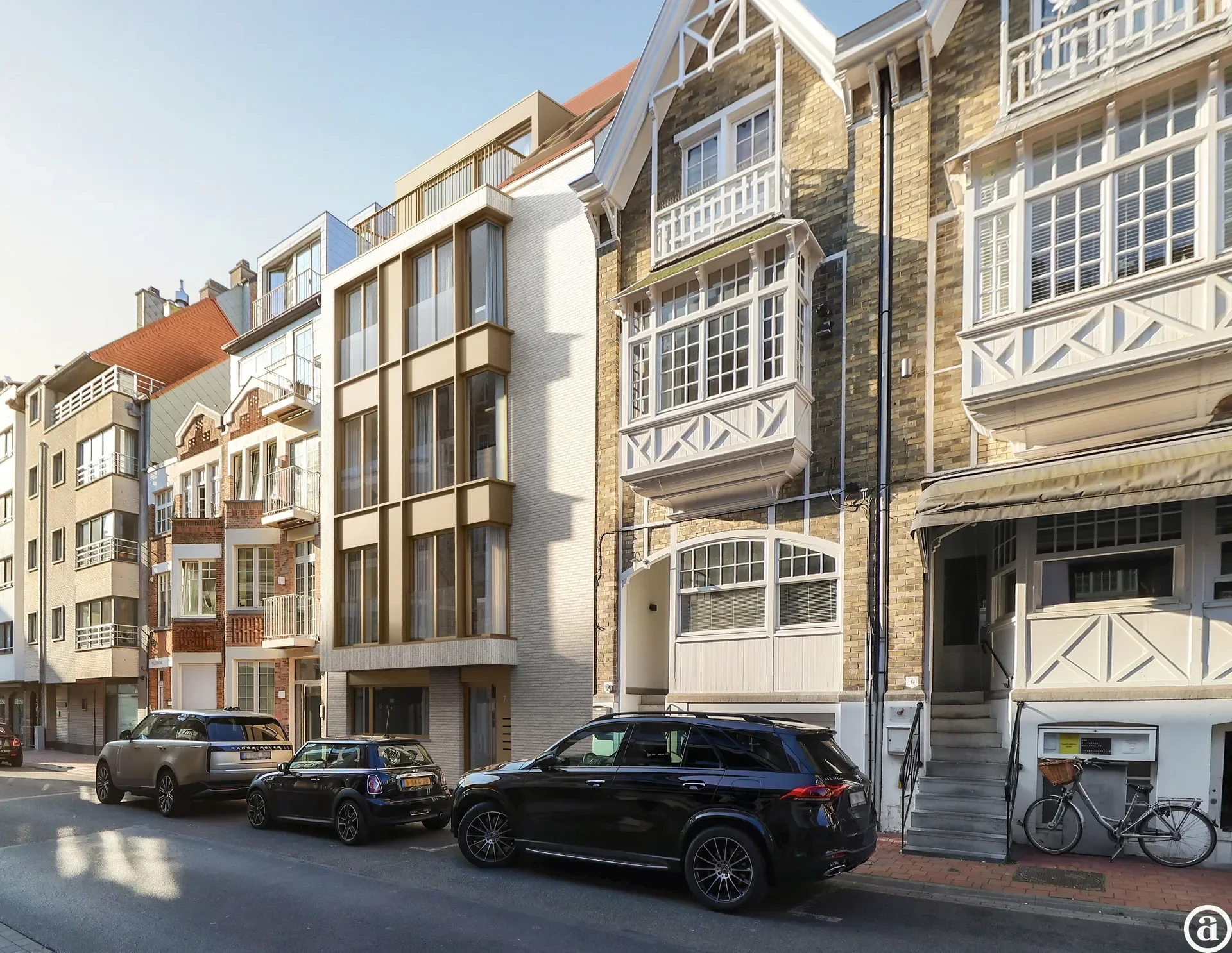 Luxurious new-build apartment with 2 bedrooms in the heart of Knokke.