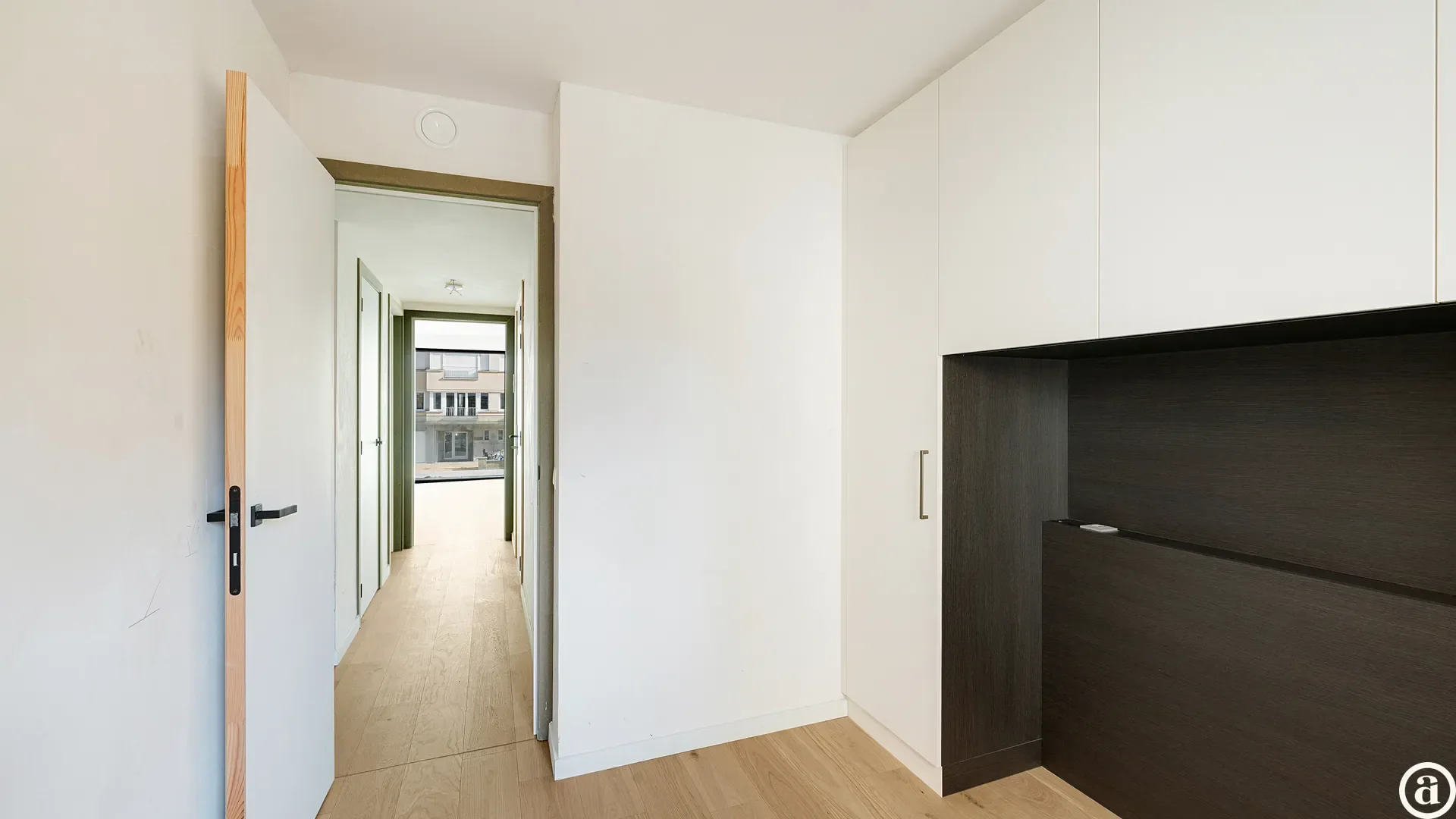 Appartement neuf avec 2 chambres et vue latérale sur mer à Duinbergen