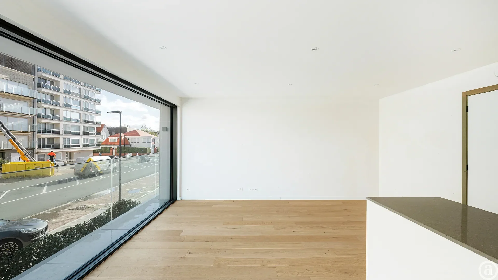Appartement neuf avec 2 chambres et vue latérale sur mer à Duinbergen