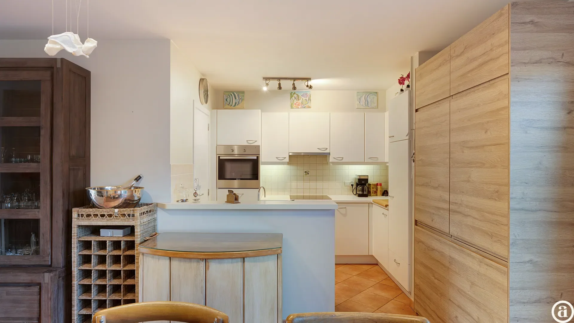 Licht duplexappartement met ruime terrassen in Knokke-Heist